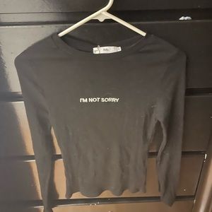 adika black long sleeve shirt